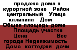 продажа дома в курортной зоне › Район ­ центральный › Улица ­ калинина › Дом ­ 21 › Общая площадь дома ­ 260 › Площадь участка ­ 14 › Цена ­ 6 500 000 - Все города Недвижимость » Дома, коттеджи, дачи продажа   . Адыгея респ.,Адыгейск г.